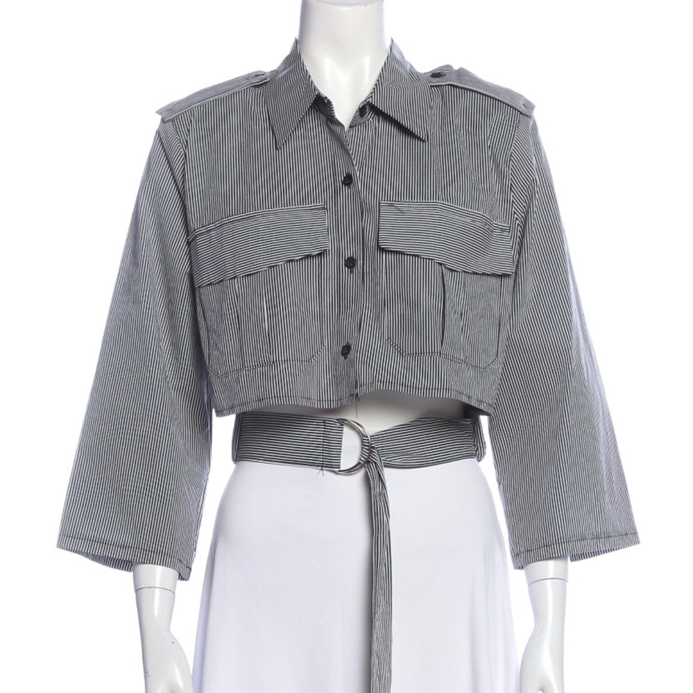 Frankie Shop striped shirt.